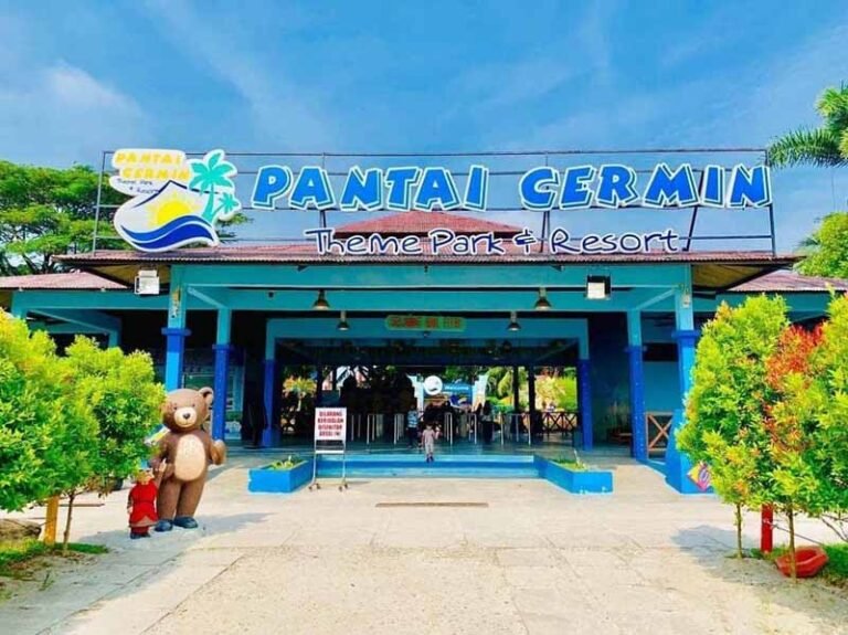 Lokasi Pantai Cermin Theme Park And Resort Hotel 768x575