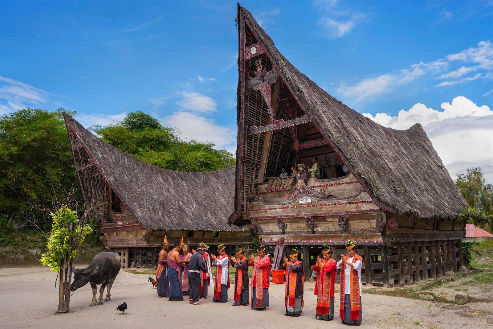 Rumah Bolon, rumah adat Batak di Sumatera Utara